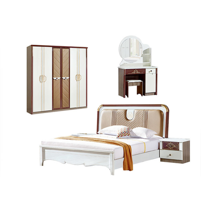 Мебель Cappellini наборов спальни твердой древесины стиля PU MDF американская