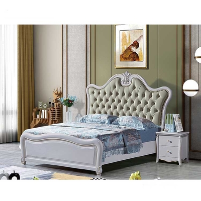 Кровать набора спальни 1800*2000mm цвета ODM минималистская твердая деревянная