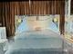 Спальня королевской кровати дрессера устанавливает полную величину наборов дуба мебели серую белую