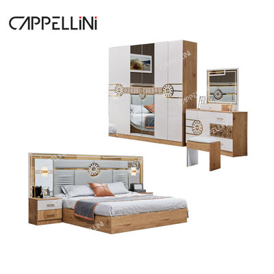 Современная кровать King Size Турецкий гардеробный шкаф 6 ящиков Дом роскошная королевская деревянная мебель спальни