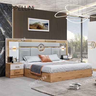 Современная кровать King Size Турецкий гардеробный шкаф 6 ящиков Дом роскошная королевская деревянная мебель спальни