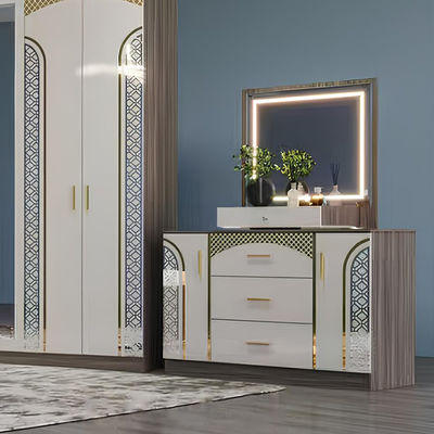 Chambre a Coucher Complet De Luxe Bedroom Sets Modern Luxury king Size Bed Double Home Room Wooden Frame Bedroom Furniture Set