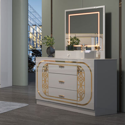 Спальня Полный набор Мебель Спальня Мебель Цвет подростковый Дерево на заказ Белая домашняя мебель Современные наборы