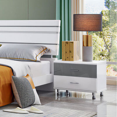 Спальная мебель набор мастер Классический деревянный Королевский размер Хранилище Уютное Высокое качество Минимализм Роскошная современная мебель спальня