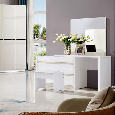 Деревянная мебель для спальни King Size с хранилищем Минимализм Уютный высококачественный мастер-люкс современный