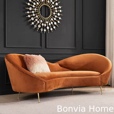 Современный дизайн, 3-местный диван для отдыха, гостиная, диван-секция, домашняя мебель, роскошный велюровый диван