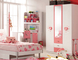 Мебель 836 спальни детей наборов спальни детей Cappellini розовая