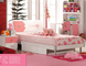 Мебель 836 спальни детей наборов спальни детей Cappellini розовая
