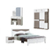 Минималистское нордическое собрание двуспальной кровати 2000mm набора спальни простое