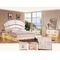 Средняя королевская кровать мебели 2000*1800*1680mm наборов спальни фибрового картона плотности
