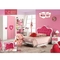 Мебель спальни девушек Cappellini с принцессой Кроватью пинка стола 1280*2050mm