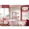 ODM OEM мебели спальни детей твердой древесины виллы розовый