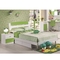 Кровать мебели 960mm современных детей наборов спальни детей зеленого цвета Cappellini